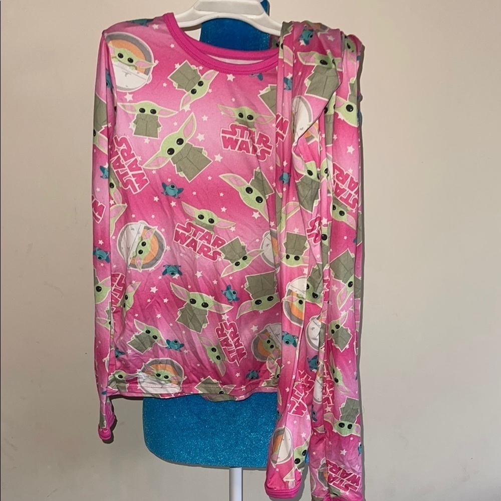 Star Wars Pink and White Pajama Set